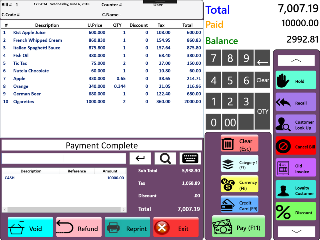 Restaurant POS